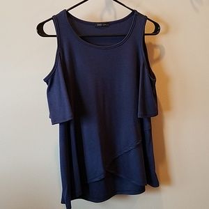 Papermoon Dani Cold Shoulder Knit top